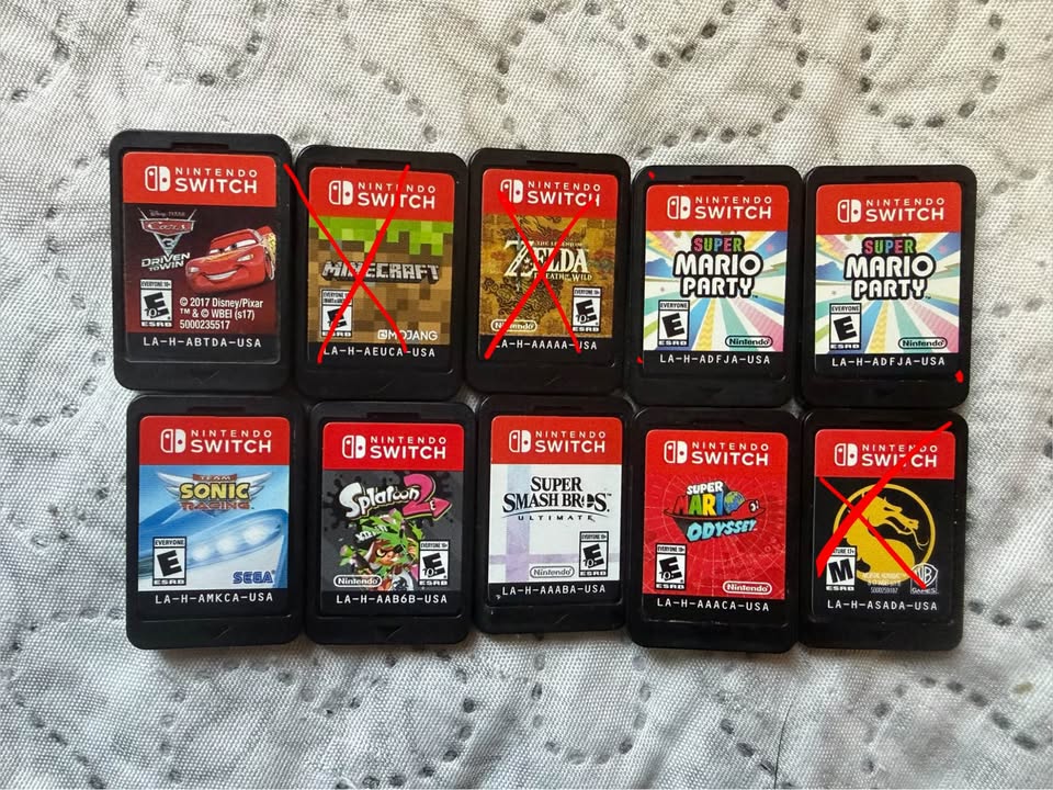 Nintendo switch games