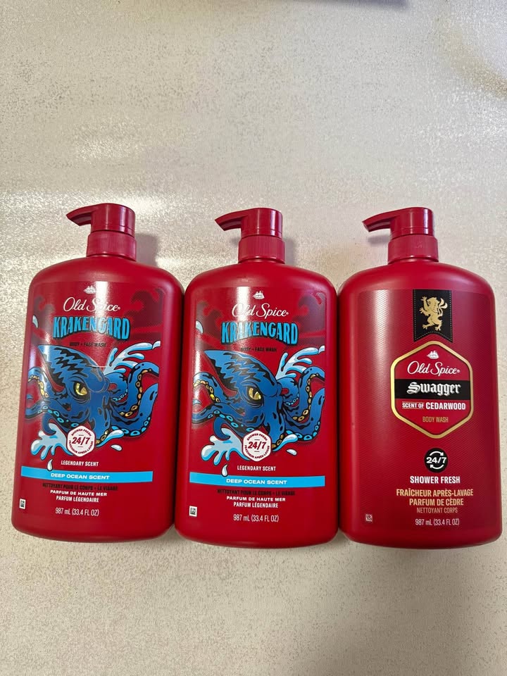 Old spice Men Body Wash 33.4 oz $8 each