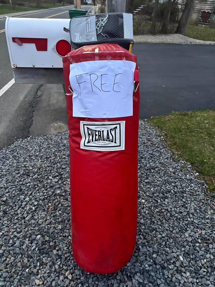FREE Punching bag
