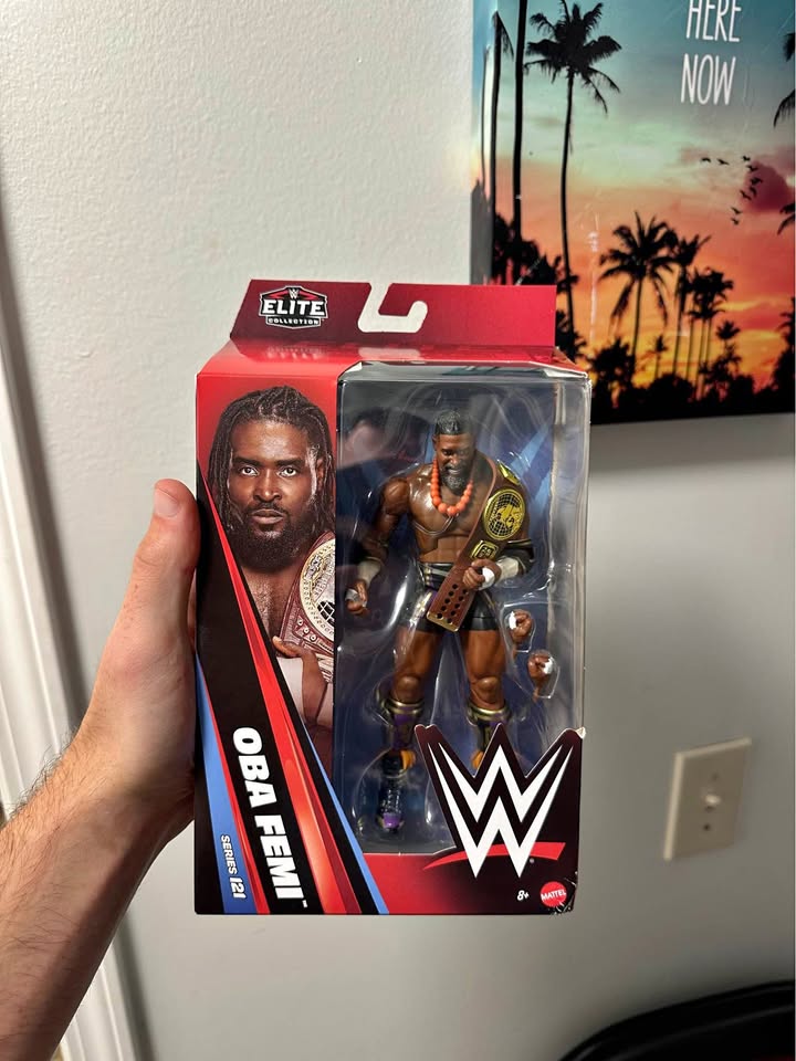 WWE Elite 121 Oba Femi Mattel Wrestling Action Figure